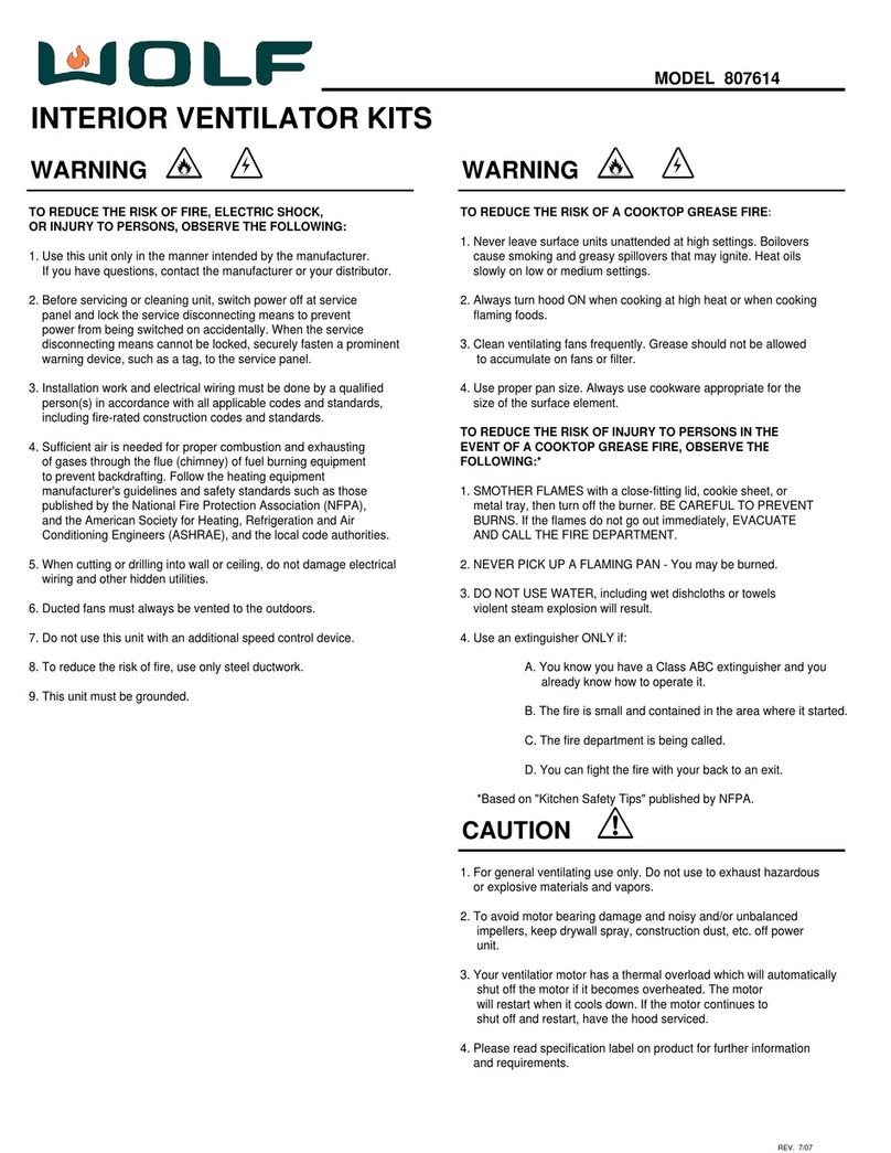 Wolf 807614 Guide
