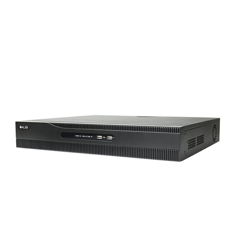 ALIBI ALI-NVR5332P Quick setup guide