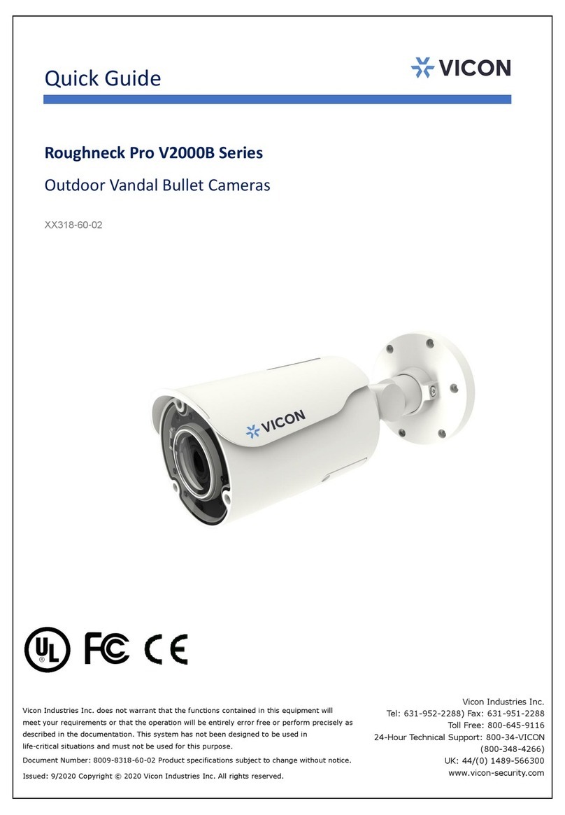 Vicon Roughneck Pro V2000B Series quick guide