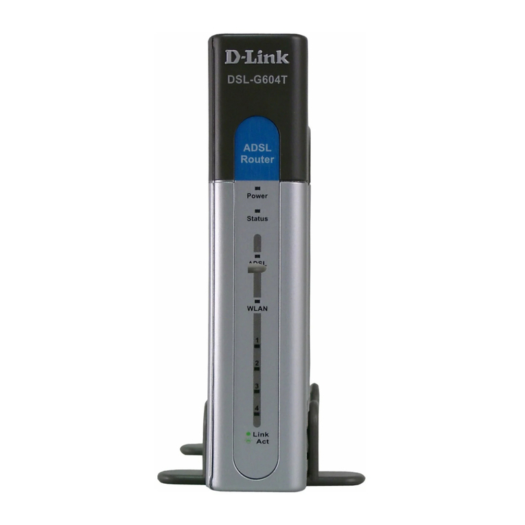 D-Link DSL-G604T User manual