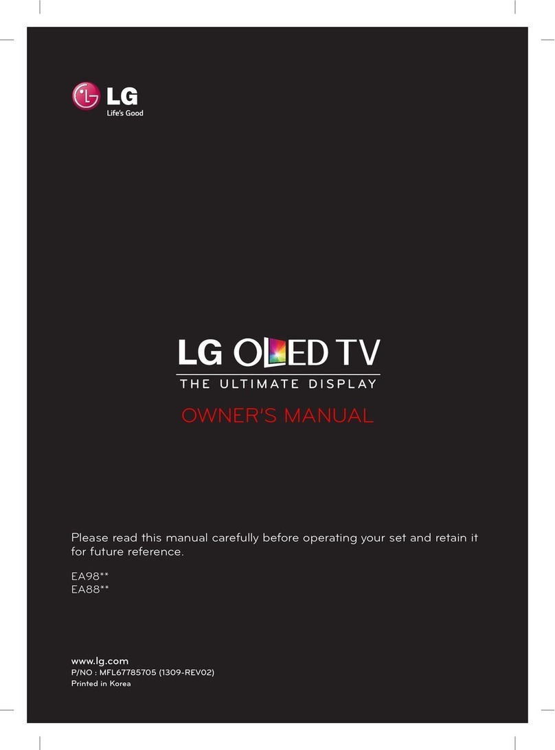 LG EA98 series User manual