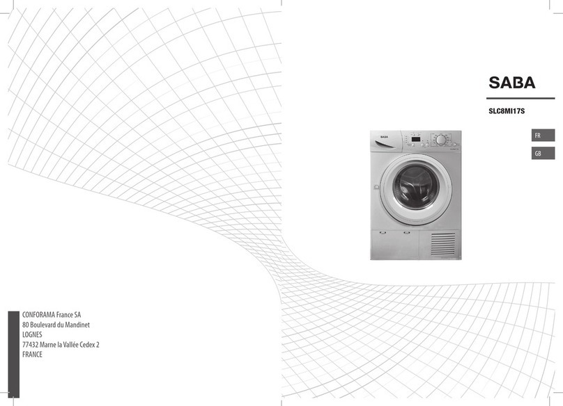 CONFORAMA Saba SLC8MI17S User manual