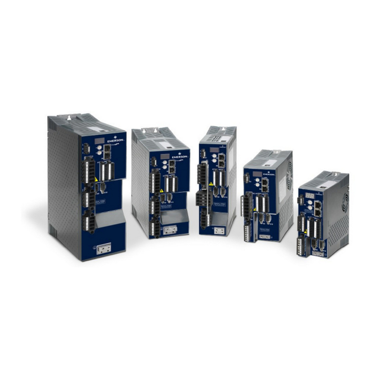 Emerson PACMotion IC830DP00306 Installation and user manual