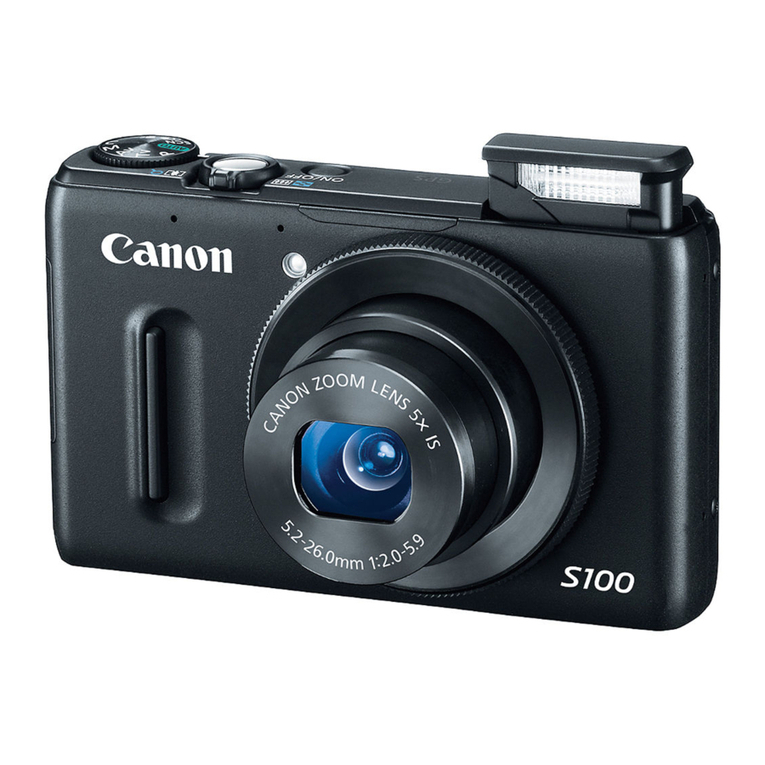 Canon PowerShot S100 DIGITAL ELPH Use and care manual