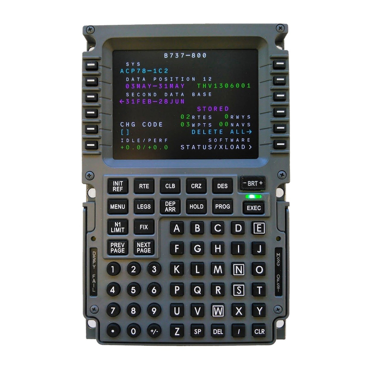 CPflight CDU737PRO User manual