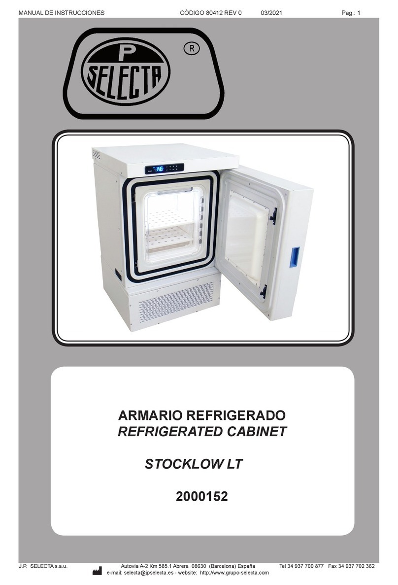 Selecta STOCKLOW LT instruction manual
