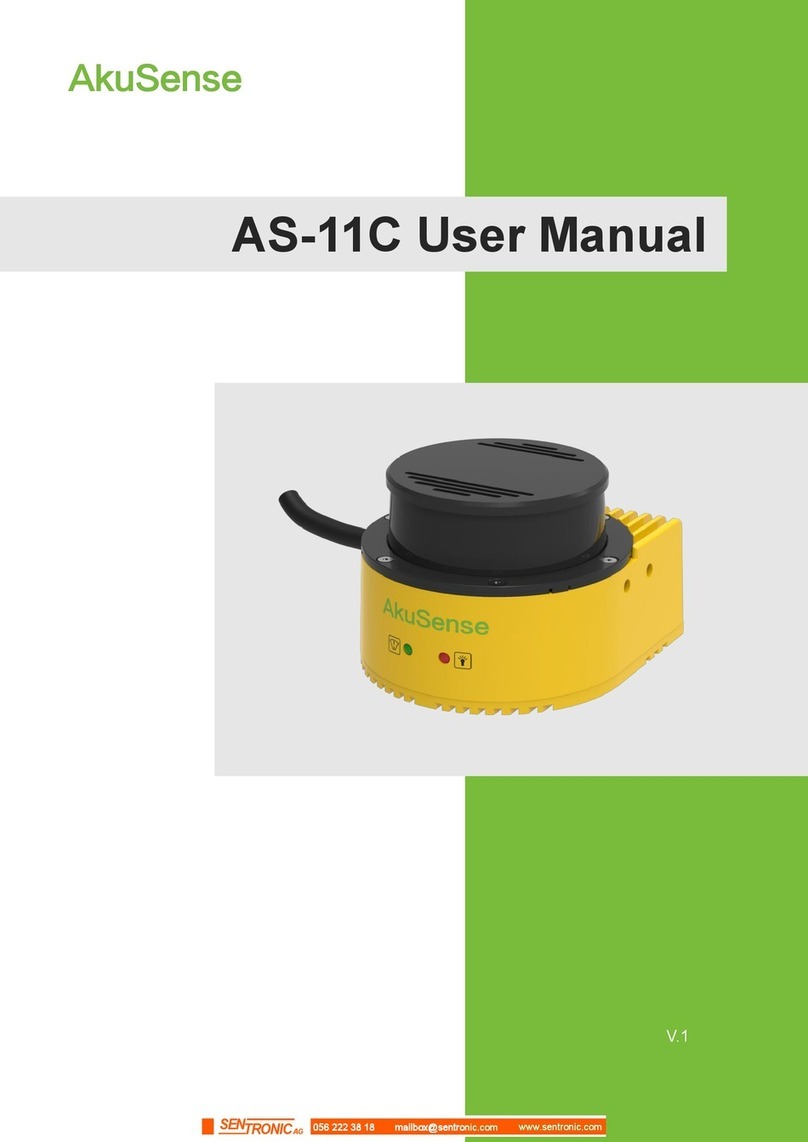 SENTRONIC AkuSense AS-11C user manual