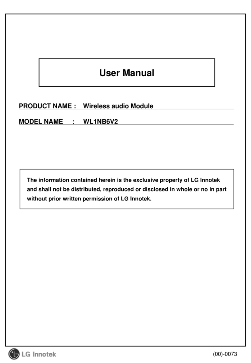 LG Innotek WL1NB6V2 User manual