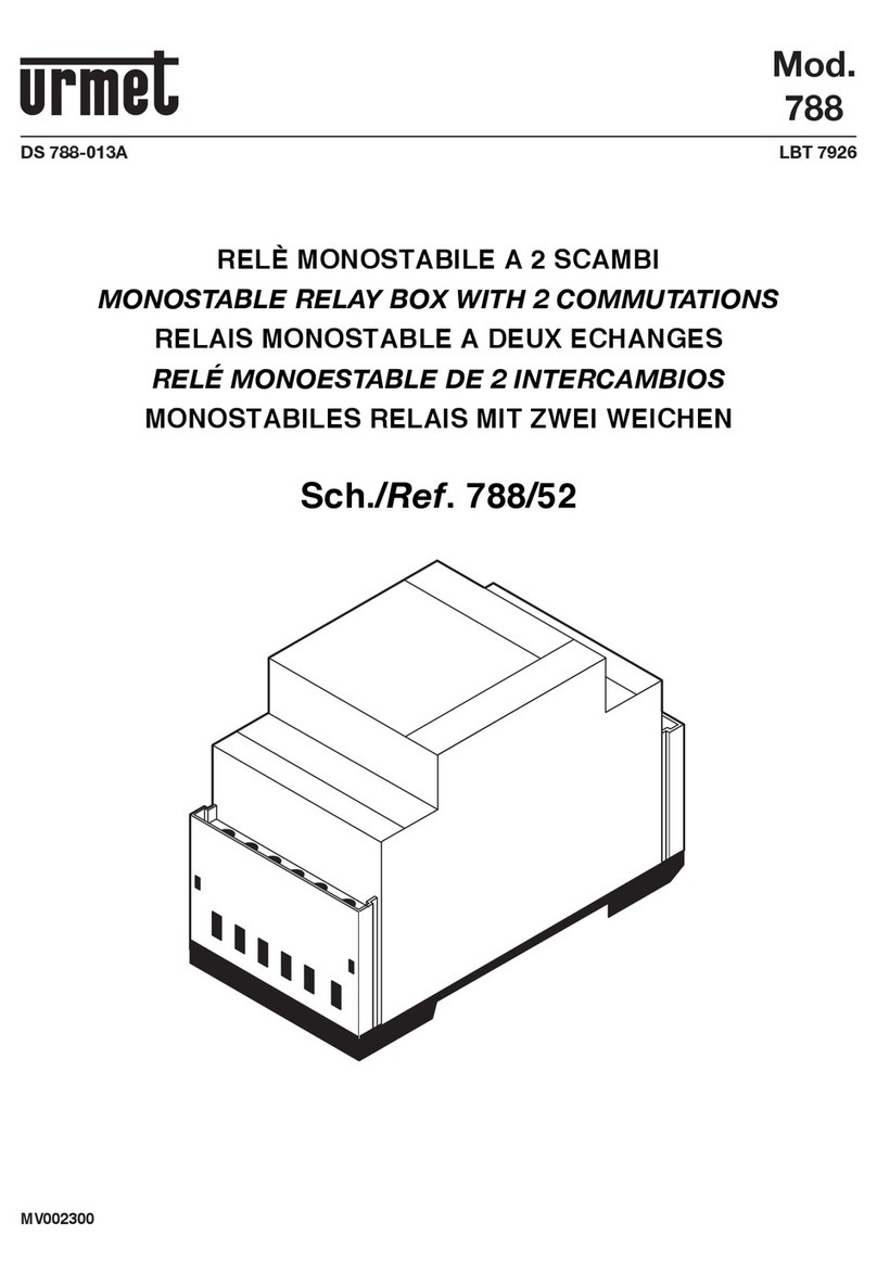 urmet domus 788 Series manual