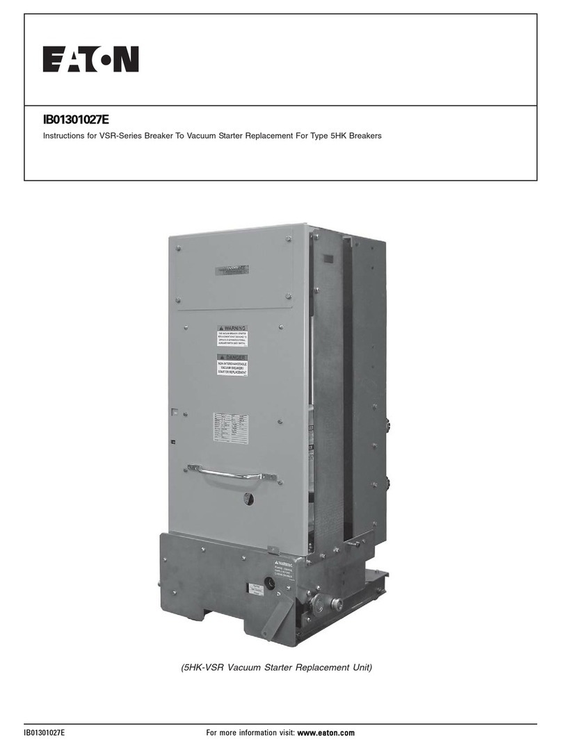 Eaton VSR Series instructions