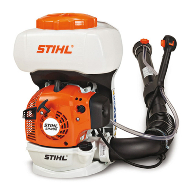 Stihl SR 200 User manual
