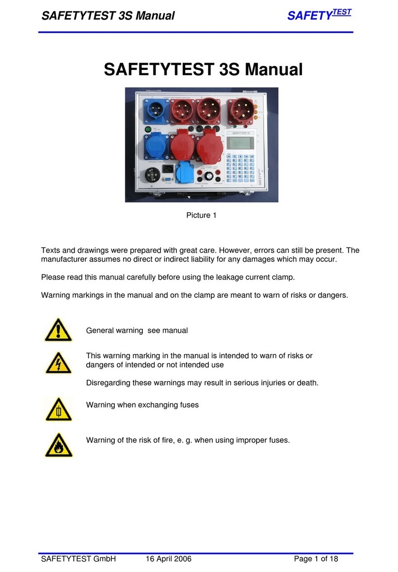 Safetytest 3S manual