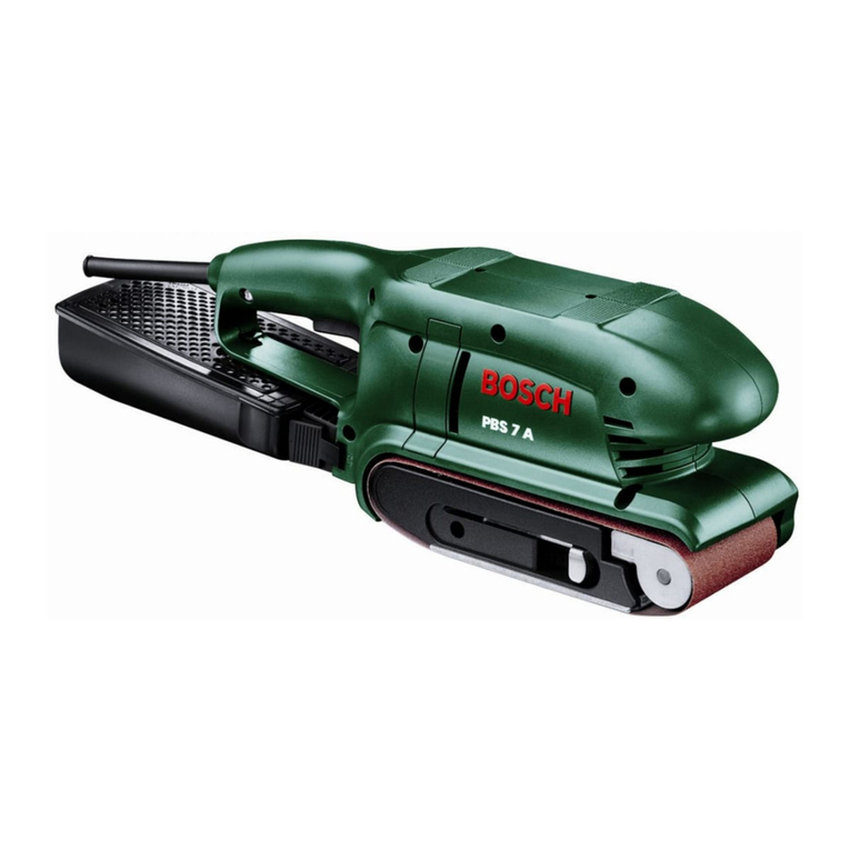 Bosch PBS 7 A User manual Bosch PBS 7 A User manual