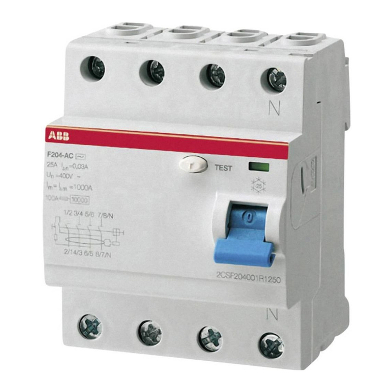 ABB SMISSLINE F454 Operation and assembly instructions