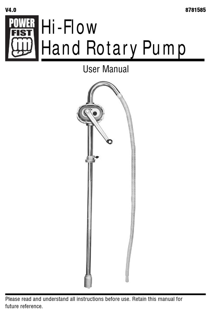 Power Fist 8781585 user manual