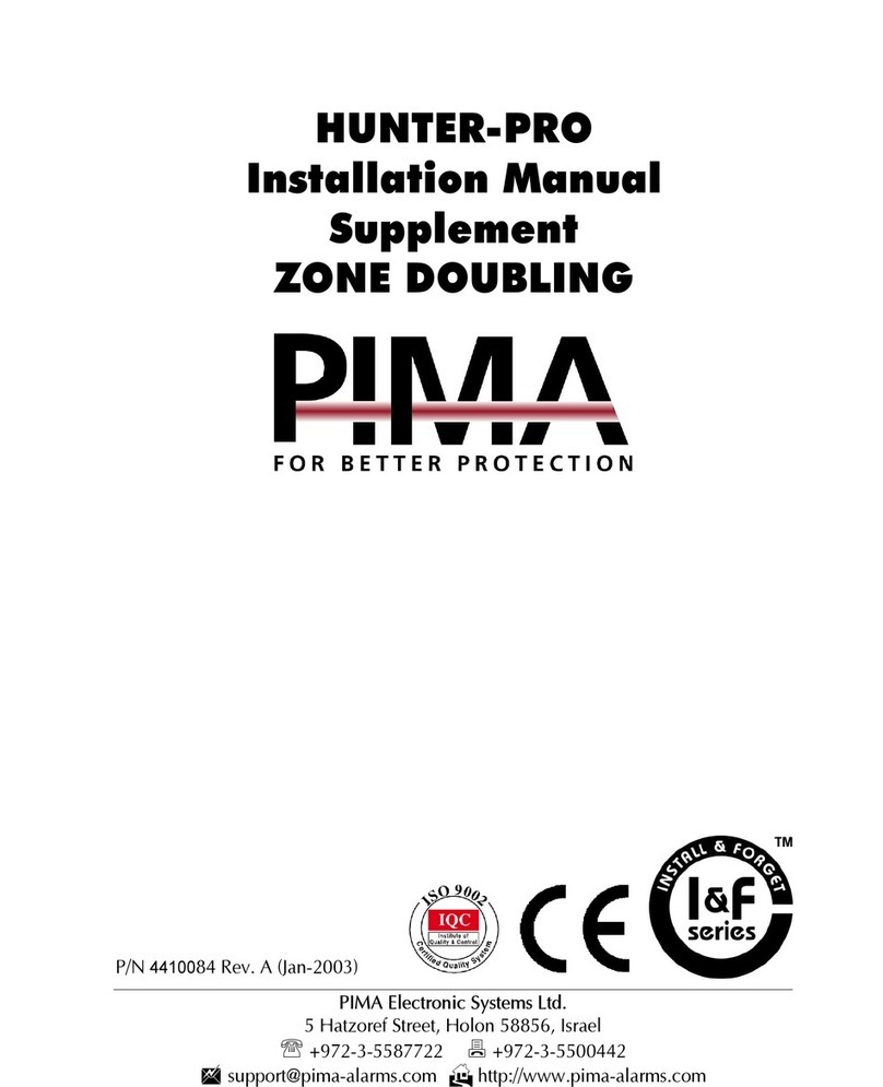 Pima hunter-pro Configuration guide