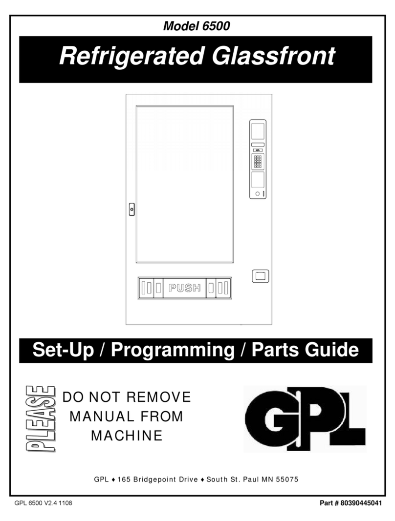 GPL 6500 Set-Up / Programming / Parts Guide