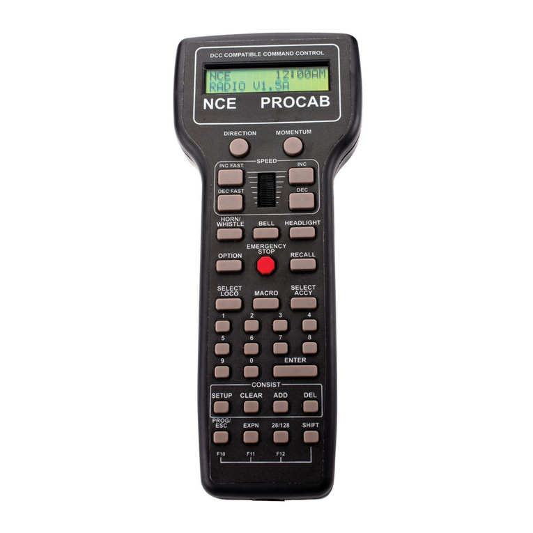 NCE POWER PRO DCC quick start guide