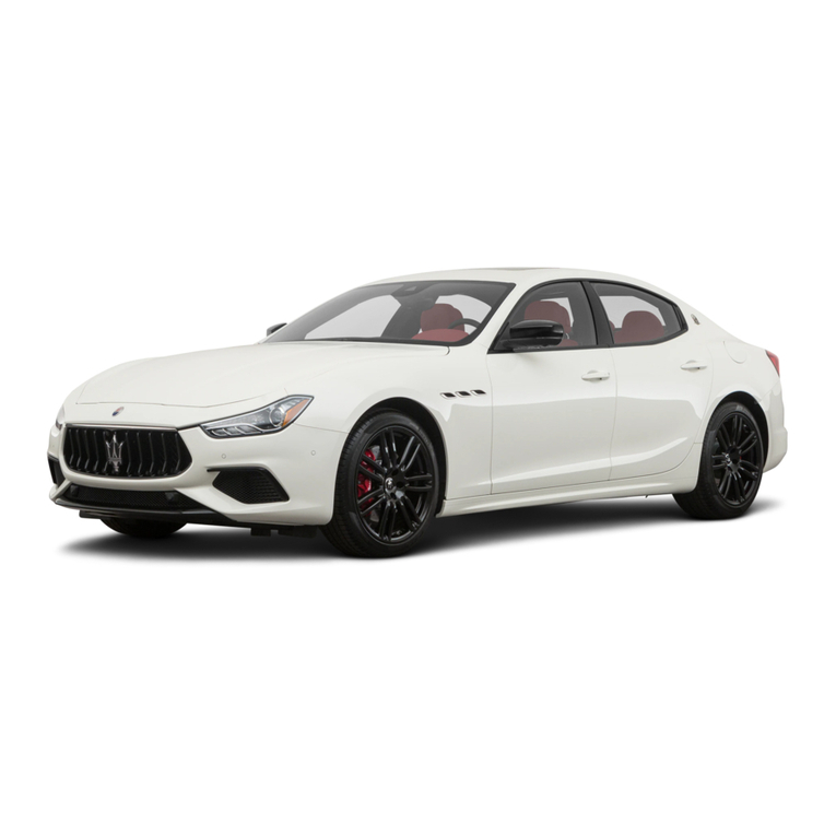 Maserati Ghibli 2021 owner's manual