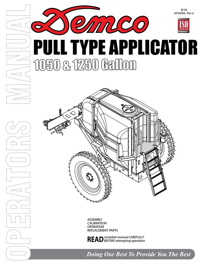 Demco 1050 User manual