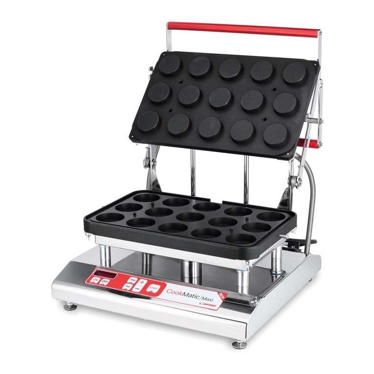 PAVONI ITALIA COOKMATIC MAXI manual