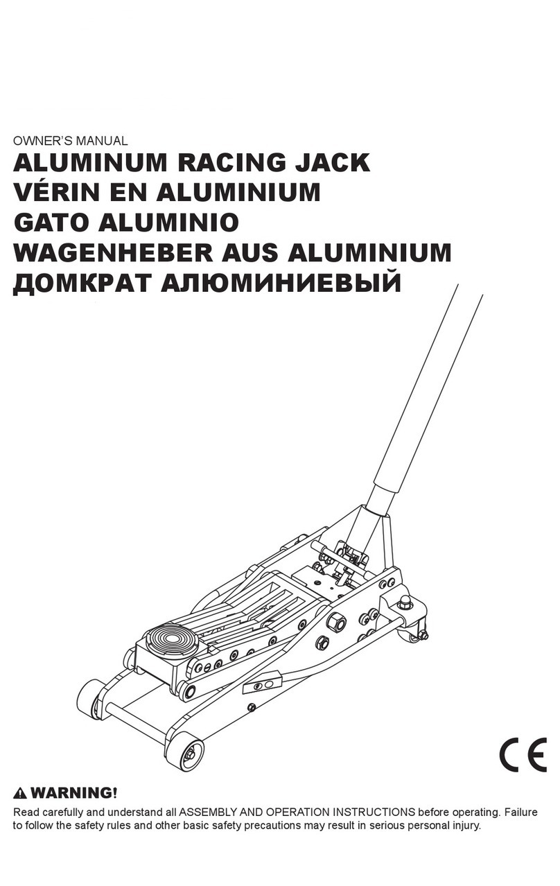 Redline T830003L owner's manual