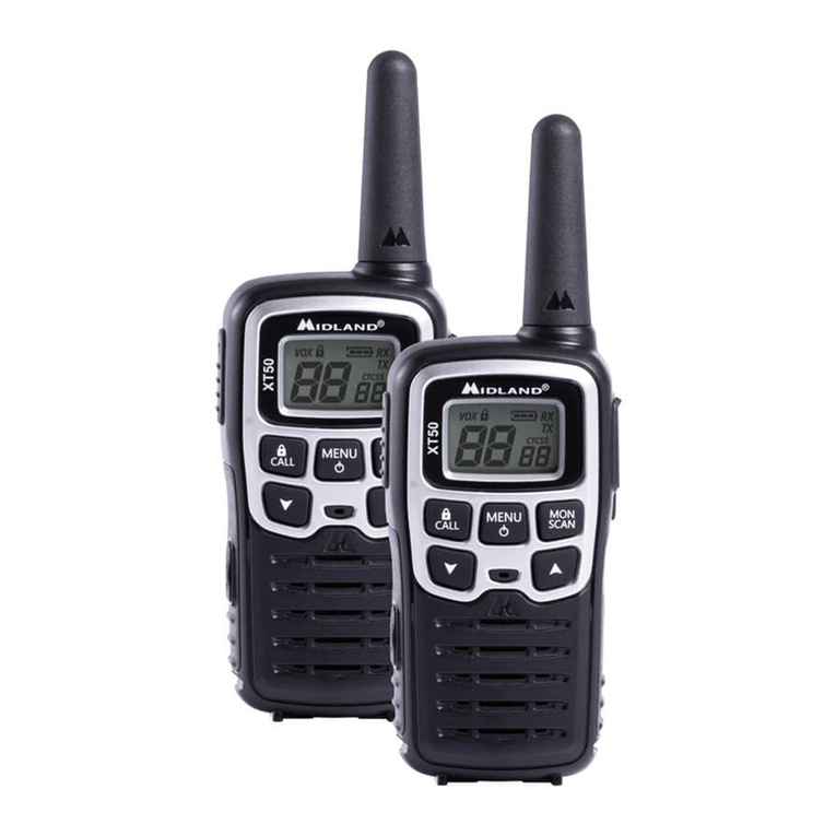 Midland XT-50 Manual