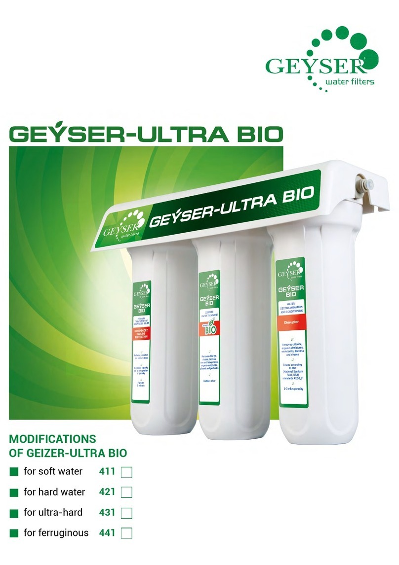 Geyser ULTRA BIO 411 manual