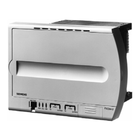 Siemens DESIGO PX -U Series User manual