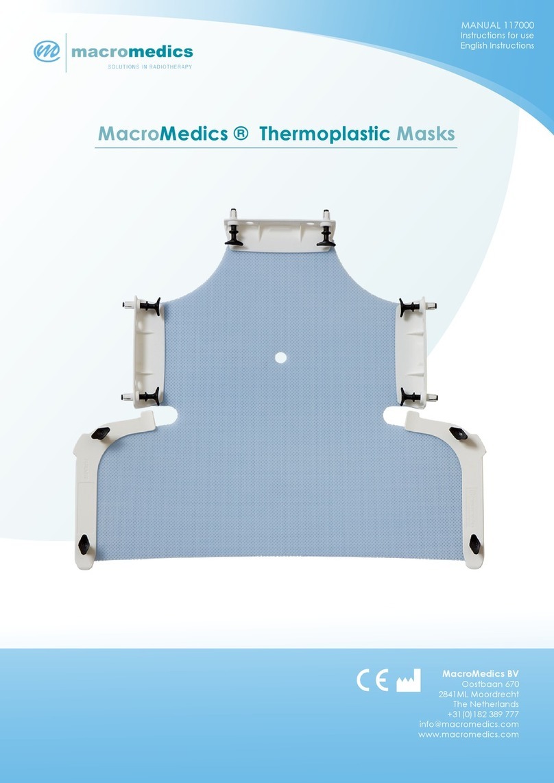 MacroMedics Thermoplastic Masks Instructions for use MacroMedics Thermoplastic Masks Instructions for use