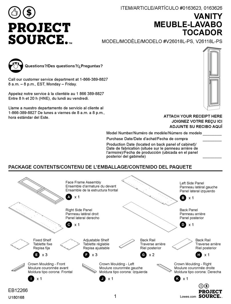 Project Source VANITY User manual