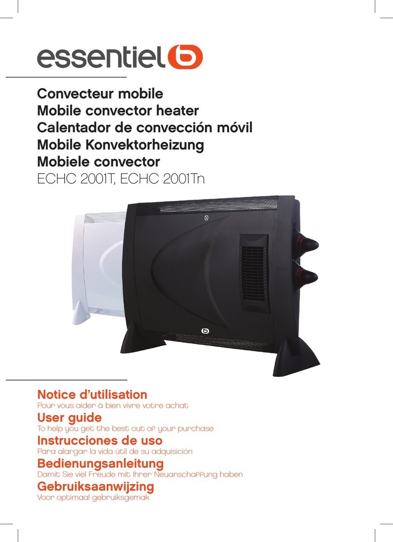 essentiel b ECHC 2001T user guide