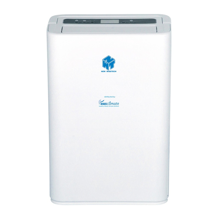 AusClimate WDH-316DB user manual