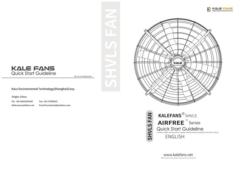 KALE AIRFREE Series User manual