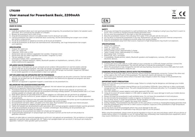 TOPPOINT LT91089 user manual