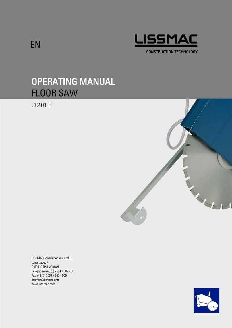 Lissmac CC401 E User manual