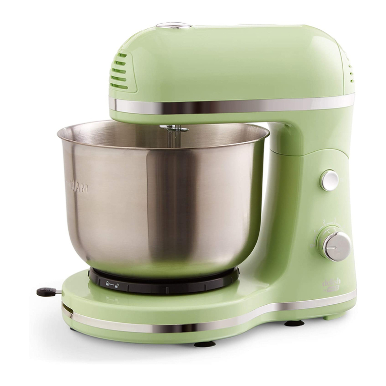 Dash delish DCSM350 Instruction manual and recipe guide