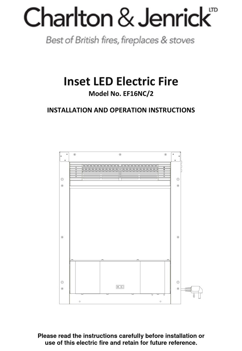 Charlton & Jenrick EF16NC/2 User manual Charlton & Jenrick EF16NC/2 User manual
