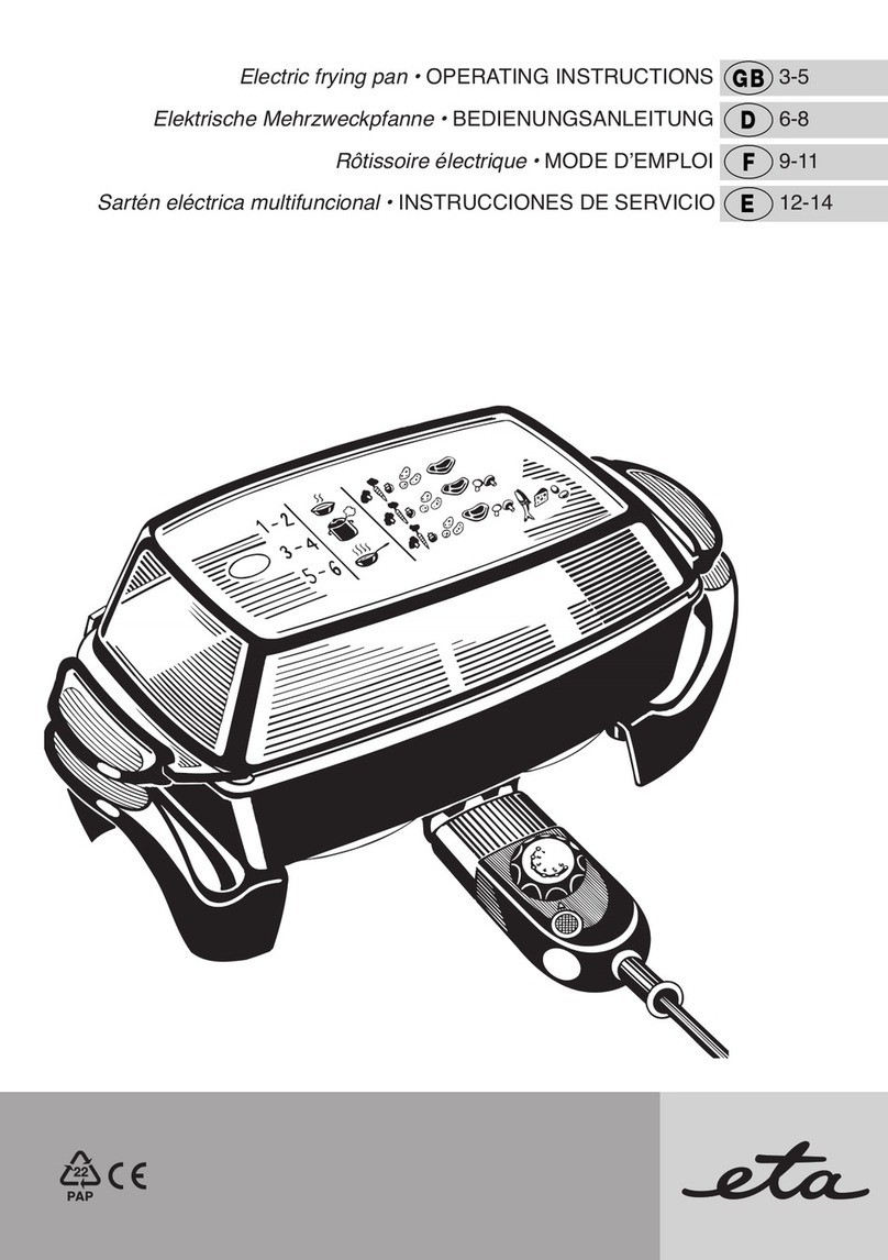 eta 1160 operating instructions