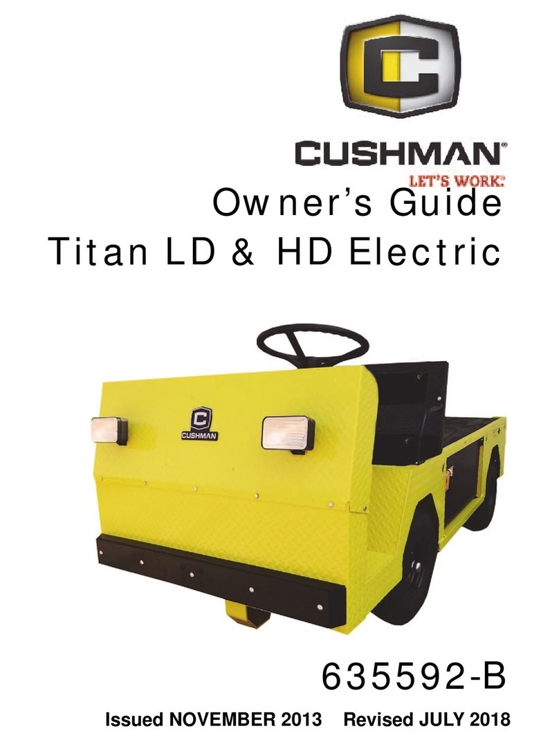 Textron E-Z-GO Cushman TITAN LD 2014 User manual Textron E-Z-GO Cushman TITAN LD 2014 User manual