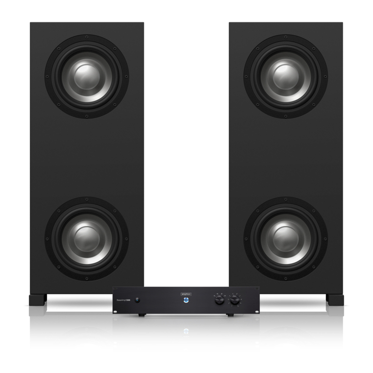 Amphion Create BaseTwo25 User manual