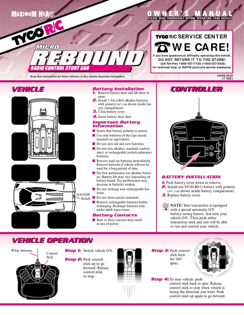 Mattel Maximum heat owner's manual