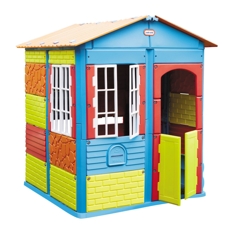 Little Tikes BUILD-A-HOUSE 645846M manual