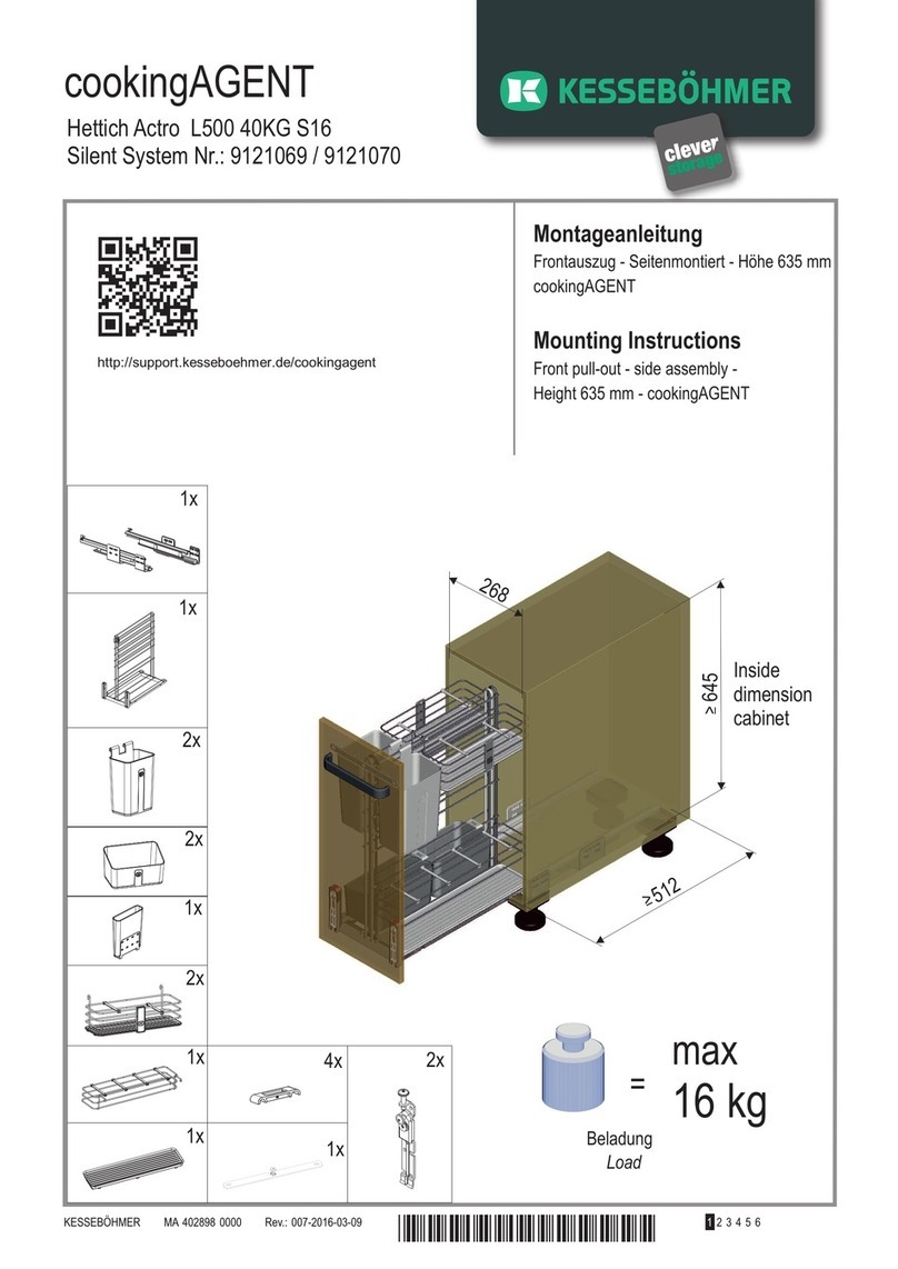 Kesseböhmer 9121069 Mounting instructions Kesseböhmer 9121069 Mounting instructions