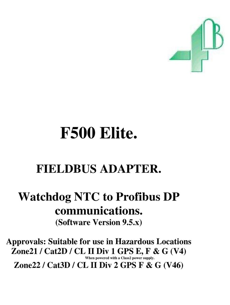 4B F500 Elite manual