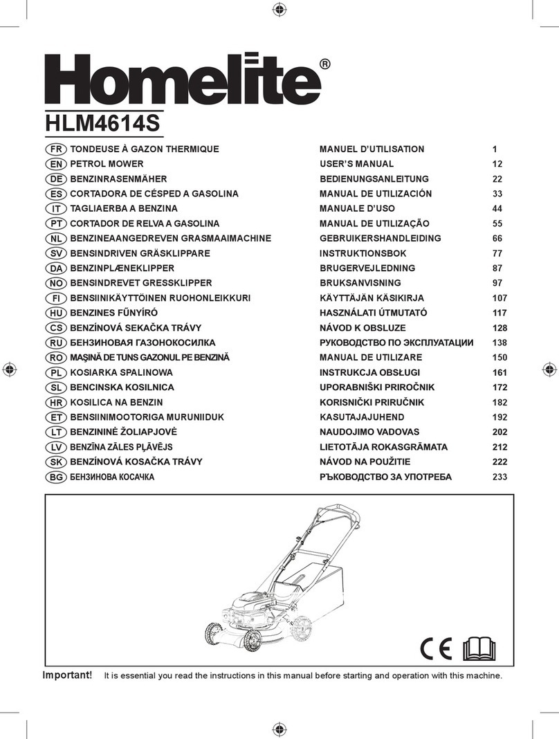 Homelite HLM4614S user manual
