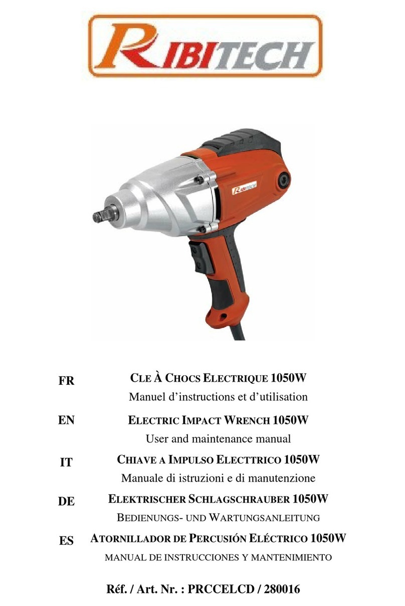Ribitech PRCCELCD User and maintenance manual