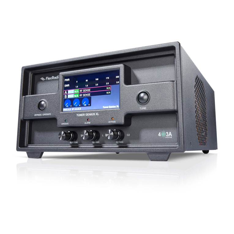 FlexRadio Systems Tuner Genius XL User manual