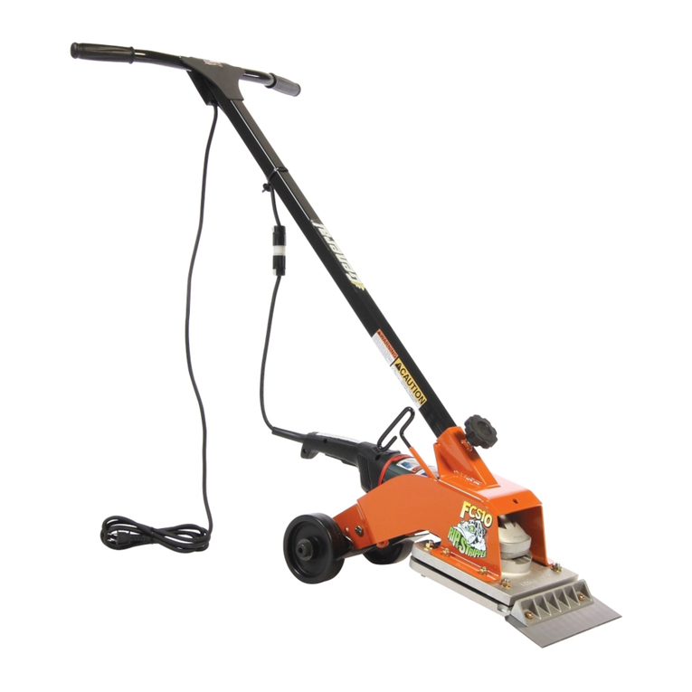 General Equipment RIP-R-STRIPPER FCS10GEN2 Operator's manual