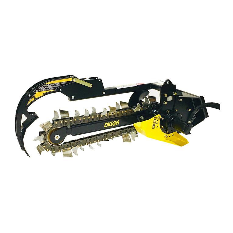 Digga Mini Bigfoot Trencher Operator's manual Digga Mini Bigfoot Trencher Operator's manual